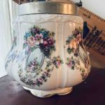 Kruka Vas med metallhandtag