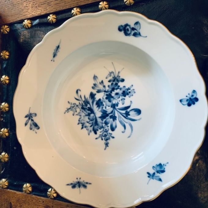 Tallrikar Meissen - Set med 4 st