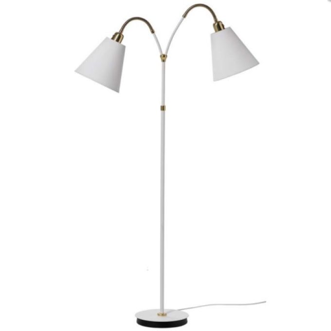 Golvlampa 2-armad Läckö - finns i 3 färger