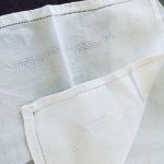 Linneservetter - set med 6 st - 34*34 cm