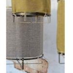 Taklampa Malibu OUTDOOR - tyg COSLAN - 2 storlekar - 3 färger