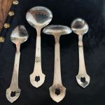 Set med vackra bestick