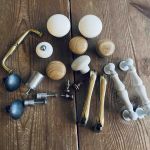 Blandade knoppar och beslag