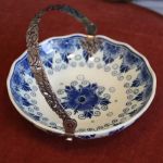 Liten Porslinsskål m handtag - Delft