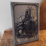 Ram dekorativ – motiv "Egyptisk kvinna"