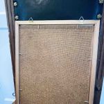 Griffeltavla blå ram