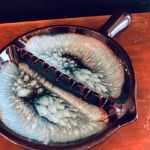 Glaserat fat m handtag