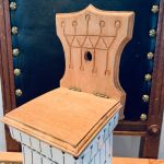 Mjölburk porslin träupphäng