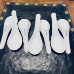 Set med 7 porslinsskedar - Royal Porcelaine