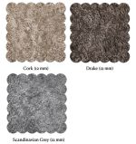 Stolsöverdrag Fårskinn - modell Eva