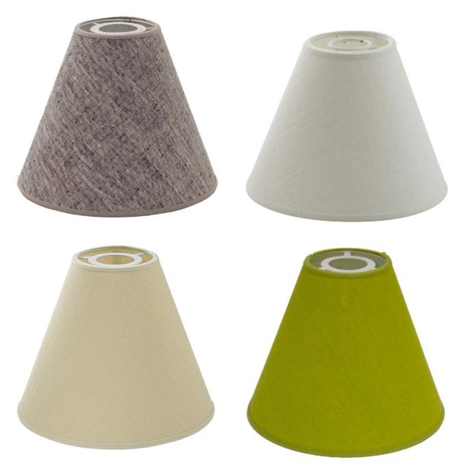 Skärm m toppringfäste - Carolin - 8 färger - 3 varianter