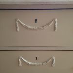 Byrå gustaviansk stil 1800-tal, 2 lådor