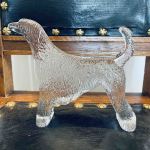 Glashund Afghan - Kosta Boda - Bertil Vallien – serien Kennel