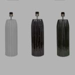 Bullet - Lampfot Keramik - 3 färger