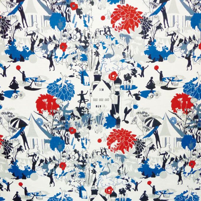 Tyg - Sara Gullman - The Land of Enigma - Trevira CS