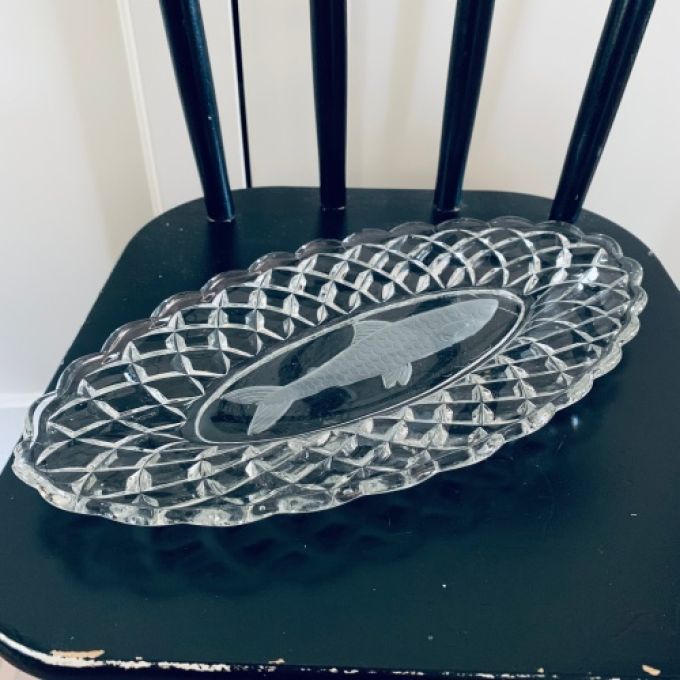 Fat m fiskmotiv 27 cm