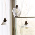 Fönsterlampa Gunilla Klarglas Mässing