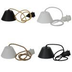 Upphäng Canberra Twistad Tygkabel - 4 färger