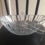 Glasskål med handtag