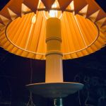 Bordslampa metall ny el