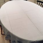 Duk broderad 185*170 cm