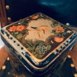 Plåtburk kinesiskt motiv