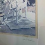 Paret vackra träramar med pastelliga motiv