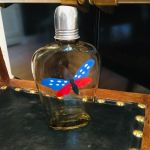 Fickplunta glas - Fjärilsmotiv