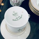 Set med 5 st koppar m fat - Hackefors Ljung