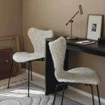 Stolsöverdrag Fårskinn - modell Mina