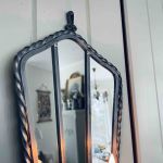 Spegellampett tenn - Glaskonst Klöva Hallar