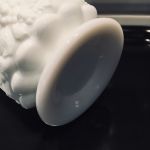 Skål på fot med lock