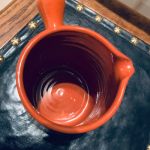 Keramikkanna brun glasyr - Kloster keramik Ystad