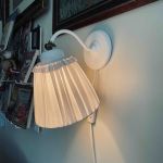 Vägglampa ställbar