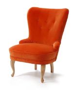 Emmafåtölj \"Sammet\"