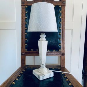 Bordslampa i marmor - ny sladd