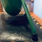 Julgransfot metall gammeldags