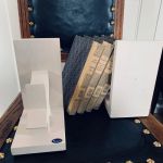 Paret bokstöd - svenskt hantverk - Nedholm Sweden