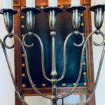 7-armad kandelaber nysilver