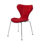 Stolsöverdrag Fårskinn - modell Mina