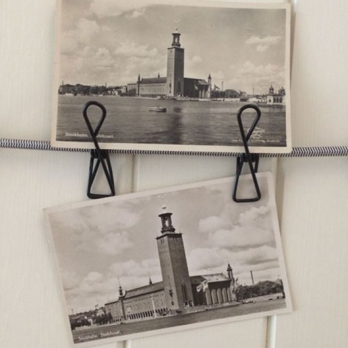 Vykort - Stockholms Stadshus - Set med 2 st