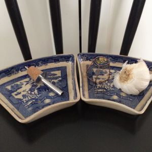 Paret fat kinesiskt mönster - Gustavsberg