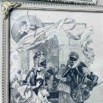 Ram dekorativ – motiv "Madame Pompadour"