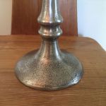 Hög ljusstake metall