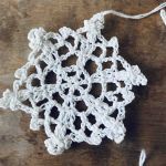 Set m 11 st julgransstjärnor hemvirkade