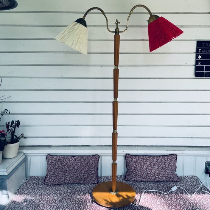 Golvlampa Ormlampa 2 armar