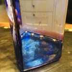 Whiskeyflaska m snapskork i nysilver