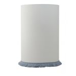 Lampskärm Carolin Cylindrisk med frans - 2 storlekar - 2 färger - flera fransfärger