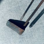 Set med tre äldre verktyg