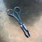 Liten sockerbitstång nysilver